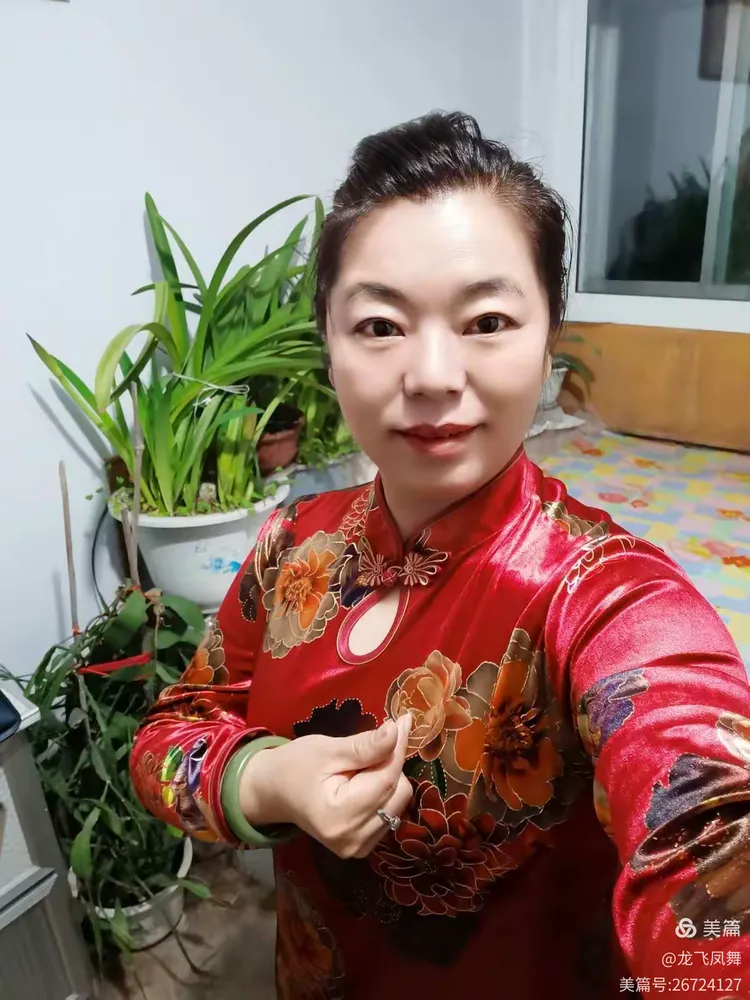 老婶给我的旗袍，秀一波